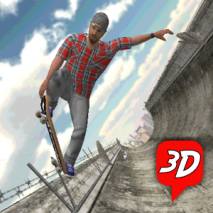 101 Skateboard Racing 3D dvd cover 
