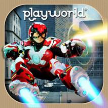 Playworld Superheroes dvd cover 