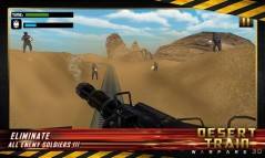 Gunship Battle Bullet Train 3D  gameplay screenshot
