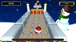 Jumping Electron Christmas  gameplay screenshot