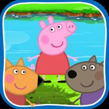 Peppa on the River dvd cover 