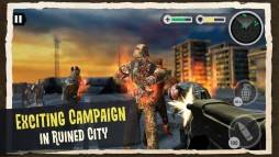 Zombie Combat: Trigger Call 3D  gameplay screenshot