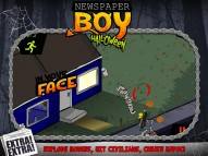 Newspaper Boy Halloween night  gameplay screenshot