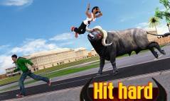 Angry Buffalo Attack 3D  gameplay screenshot