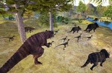 Dinozaur Rampage  gameplay screenshot