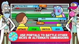Pocket Mortys  gameplay screenshot