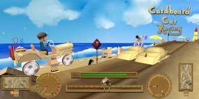 Cardboard Car Racing  gameplay screenshot