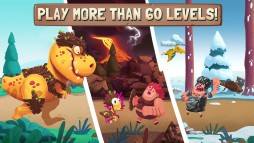 Dino Bash: Dinos vs Caveman  gameplay screenshot