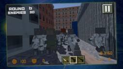 Cube Army Sniper Survival  gameplay screenshot
