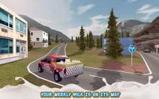 Hill Truck Fresh Milk Delivery  gameplay screenshot