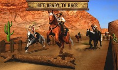 Texas Wild Horse Race 3D  gameplay screenshot