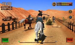 Texas Wild Horse Race 3D  gameplay screenshot