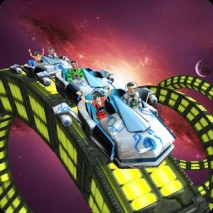Roller Coaster Simulator Space dvd cover 