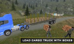 Off Road Cargo Trailer Truck  gameplay screenshot