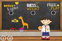 Heavy or Light - Kids science  gameplay screenshot