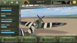 FighterWing 2 Spitfire  gameplay screenshot
