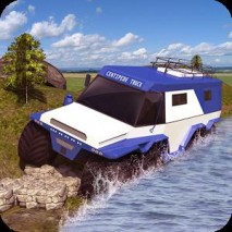 Offroad Centipede Truck Sim 3D dvd cover 