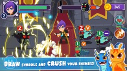 Magic Rush Slug in Dark Castle  gameplay screenshot